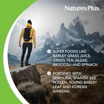 NaturesPlus FRUITEIN Green Shake - Plant-Based Protein Boost