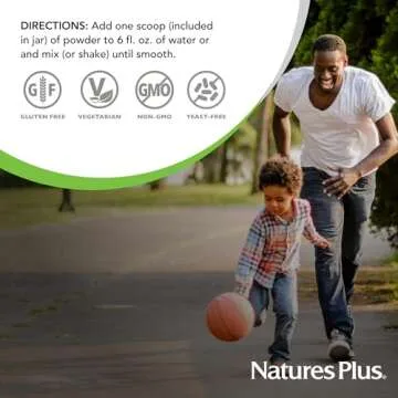 NaturesPlus FRUITEIN Green Shake - Plant-Based Protein Boost