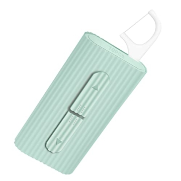 Dental Floss in Box. Portable Case, Storage 10 Picks Adult The Best Tool for Cleaning Teeth and Oral...