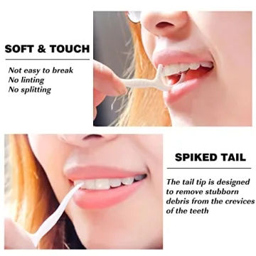 Dental Floss in Box. Portable Case, Storage 10 Picks Adult The Best Tool for Cleaning Teeth and Oral Care is Perfect for Dinners, Dating, Travel, Hotels.(Green)