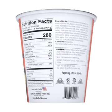 RAMEN EXPRESS Chicken Flavor Ramen Cup Noodle, 2.25 Oz Each (Pack Of 12) | Animal-free Ramen Noodles | All Plant-based | Made in U.S. with finest American flour