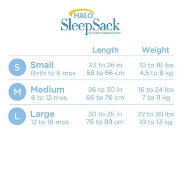 Cozy HALO Sleepsack Wearable Blanket for Safe Sleep