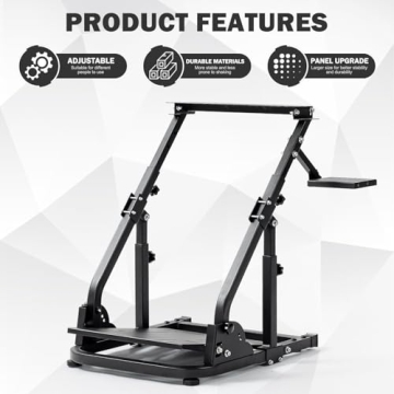 Hottoby G923 Racing Wheel Stand for Logitech and Thrustmaster