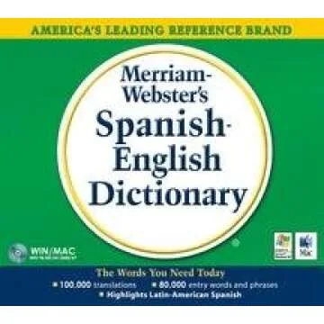 Merriam-Webster's Spanish-English Dictionary (Win/Mac) (Jewel Case)