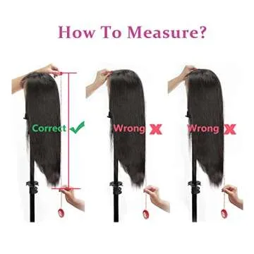 DULOVE 13x4 Lace Front Wigs for Women - 200 Density