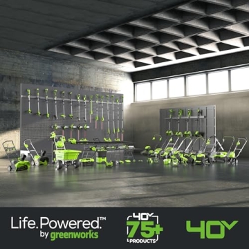 Effortless Greenworks 40V Cordless Lawn Mower for Your Yard