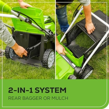 Effortless Greenworks 40V Cordless Lawn Mower for Your Yard
