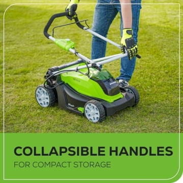 Effortless Greenworks 40V Cordless Lawn Mower for Your Yard