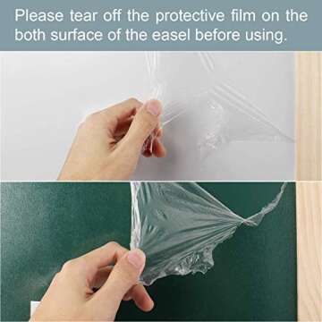 QZMTOY Kids Art Easel - Adjustable Standing Art Set