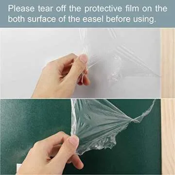 QZMTOY Kids Art Easel - Adjustable Standing Art Set