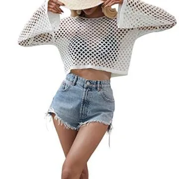 Stylish Women’s Long Sleeve Crop Top Y2K for Every Occasion