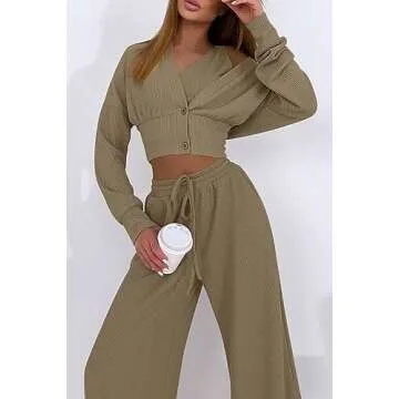 PRETTYGARDEN Women’s Fall Track Suit 3-Piece Set