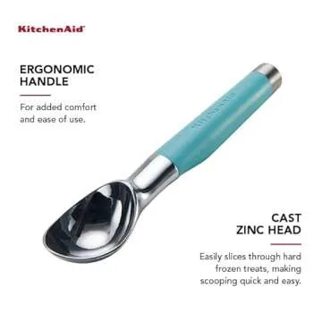 KitchenAid Gourmet Ice Cream Scoop - Easy Serving Tool
