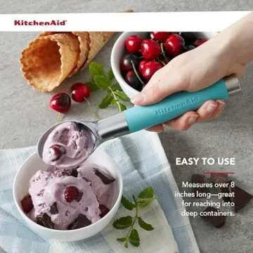 KitchenAid Gourmet Ice Cream Scoop - Easy Serving Tool