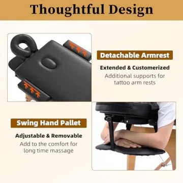 Lightweight Adjustable Foldable Portable Massage Table