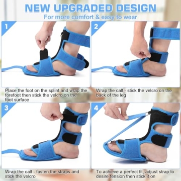 MYSEXY Plantar Fasciitis Night Splint for Relief