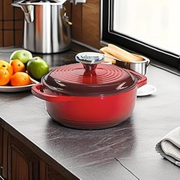 Lodge Enameled Cast Iron Dutch Oven - 1.5 Quart Size