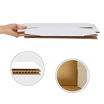 RLAVBL 8x8x4 Shipping Boxes - Premium Quality and Easy Assembly