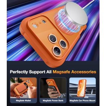 Diaclara iPhone 17 Pro Max Case with Magnetic Protection