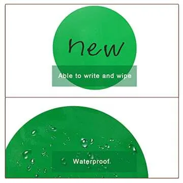 AIEX 32 Pack Colorful Dry Erase Removable Circle Dots for Classrooms