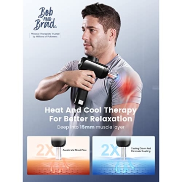 BOB AND BRAD X6 Pro Massage Gun Deep Tissue Percussion