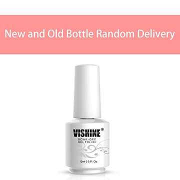 Vishine Glitter Gel Nail Polish - 15ml Sparkling Shine