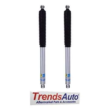 TrendsAuto Set of 5100 Front & Rear Monotube Shocks fits 2017 2024 F250 F350 Super Duty 4WD with 2-2.5” Front & Rear Lift - Improves Ride Quality & Handling