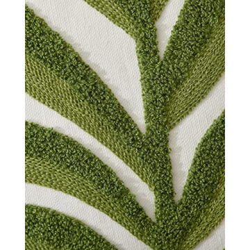 Leaf Green Throw Pillow Covers for Stylish Home Decor