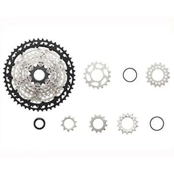 Shimano XT CS-M8100 Cassette - 12-Speed, 10-51t, Silver/Black, Micro Spline