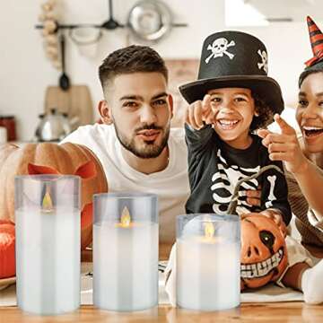 Elegant Flameless LED Candles for Safe Home Decor