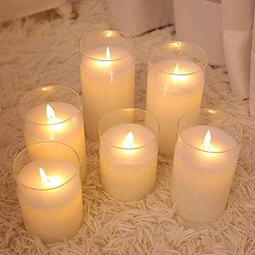 Elegant Flameless LED Candles for Safe Home Decor
