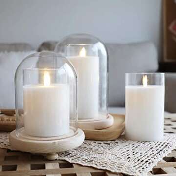 Elegant Flameless LED Candles for Safe Home Decor