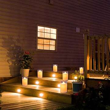 Elegant Flameless LED Candles for Safe Home Decor