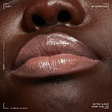 NYX Butter Gloss Brown Sugar - Non-Sticky Lip Gloss