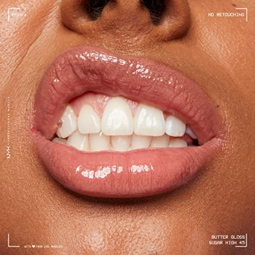 NYX Butter Gloss Brown Sugar - Non-Sticky Lip Gloss