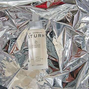 Dr. Barbara Sturm Anti-Pollution Drops - Hyaluronic Acid Serum Drops with Skin Barrier Function Support for Environmental Stressors + Blue Light Protection (30ml)