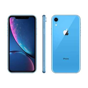 Apple iPhone XR (256GB, Blue) [Locked] + Carrier Subscription