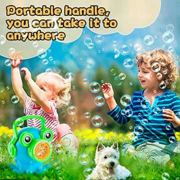 BGdoyz Octopus Bubble Machine for Kids 2500+ Bubbles