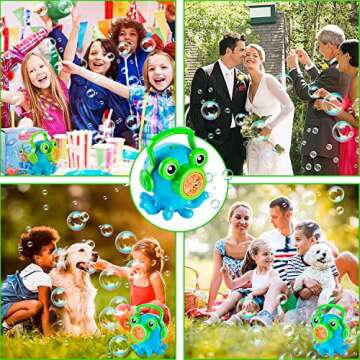 BGdoyz Octopus Bubble Machine for Kids 2500+ Bubbles