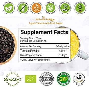 Turmeric Curcumin with Black Pepper Instant Mix 227g