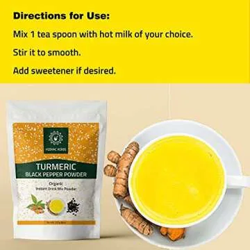 Turmeric Curcumin with Black Pepper Instant Mix 227g