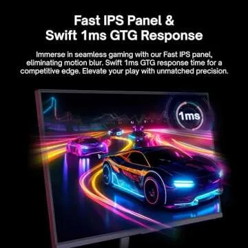 Pixio PX248 Prime Advanced 24 inch 144Hz Refresh Rate FHD 1080p Resolution Fast Nano IPS Panel 1ms GTG Response Time Gaming Monitor with AMD FreeSync Premium