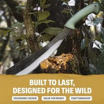Condor Bushcraft Parang Machete - Heavy Duty Outdoor Tool