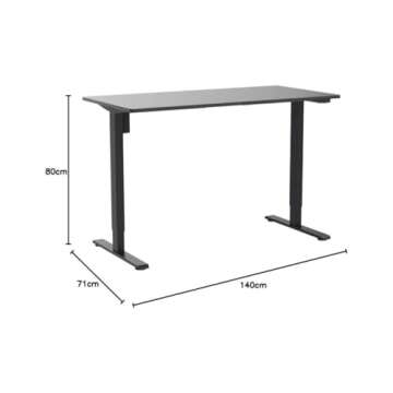 FLEXISPOT EN1 Height Adjustable Stand Up Desk 55x28