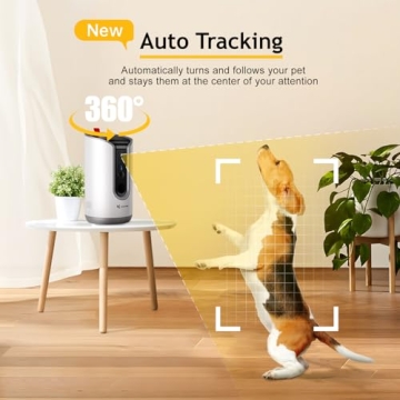 Adorbee Pet Camera: 2K Treat Dispenser and Bark Alert