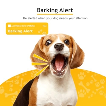 Adorbee Pet Camera: 2K Treat Dispenser and Bark Alert