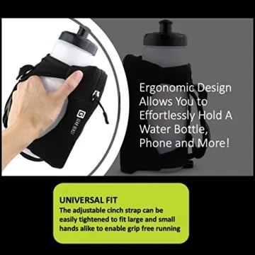 Gear Beast Running Water Bottle and Phone Holder - 23 oz