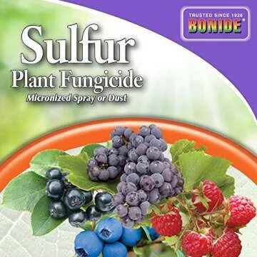 Bonide (BND141) - Sulfur Plant Fungicide, Organically Controls Rust, Leaf Spot and Powdery Mildew (1 lb.), Ready-to-Use