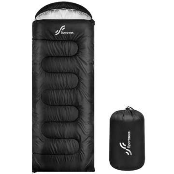 Comfortable and Warm Sportneer Sleeping Bag for Camping and Outdoor Travel