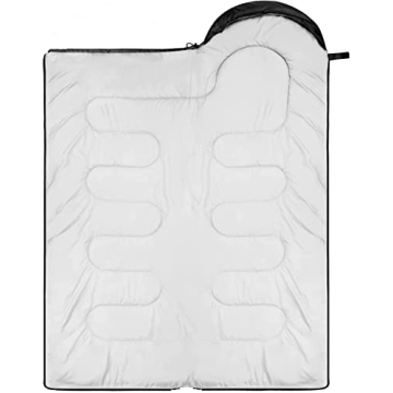 Sportneer 3-4 Season Sleeping Bag for Adults - Waterproof & Lightweight